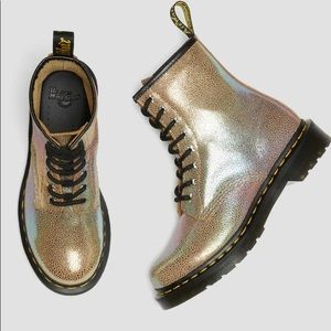 Doc Marten’s Rainbow Ray suede boots